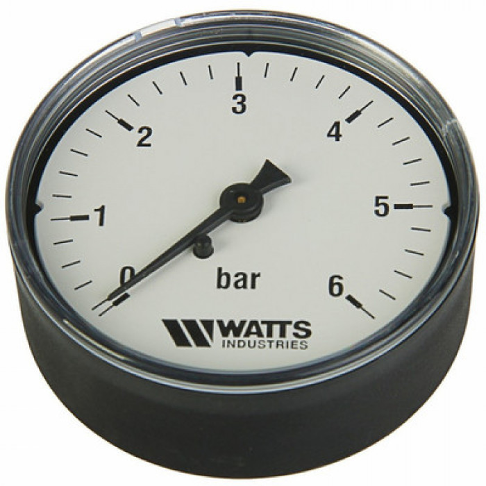 Watts F+R100 (MDA) 80/6 Манометр аксиальный 6bar