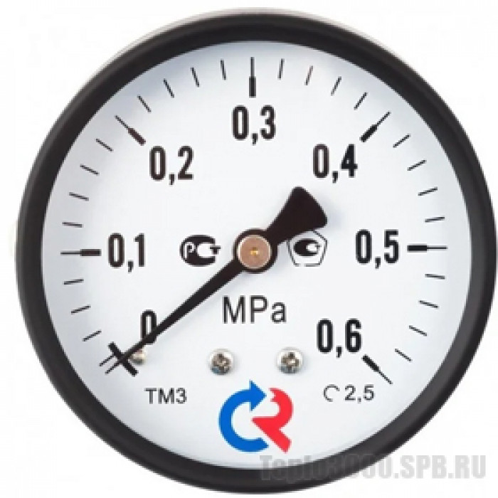 РОСМА Манометр 63мм. 1/4*6 бар ТМ-310Т.00